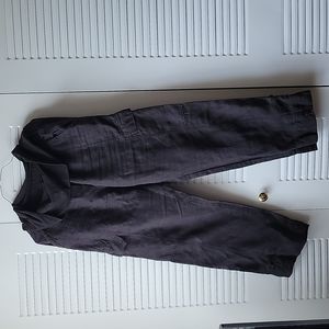 DKNY Maternity linen cargo pants